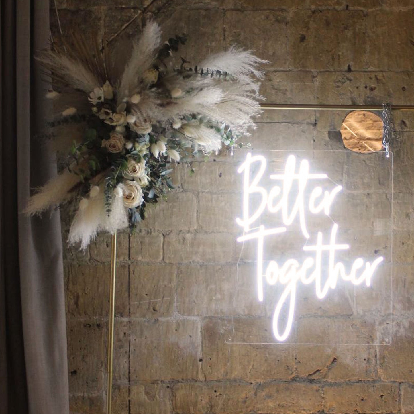 Floral Back Drops & Neon Signs